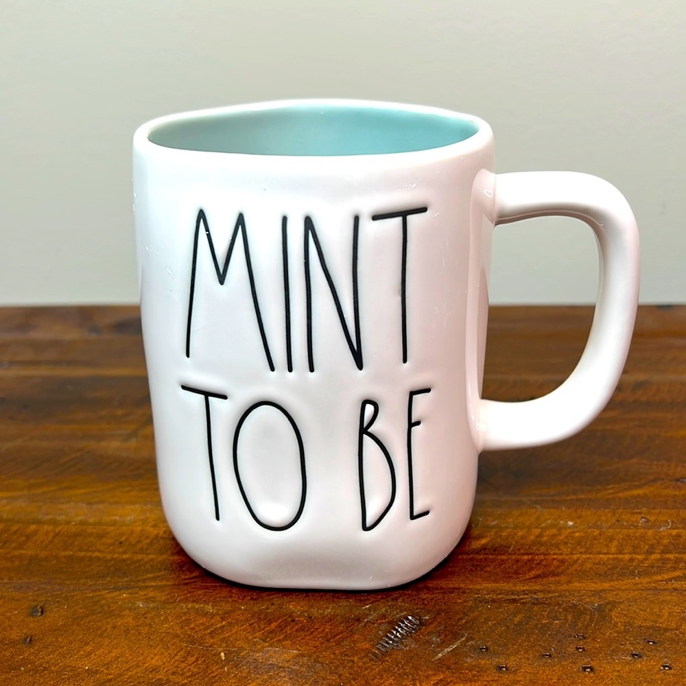 Rae Dunn “Mint to Be” Double Sided Mug - Picture 4 of 11
